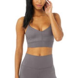 Alo Lavish Bra - Purple Dusk SM